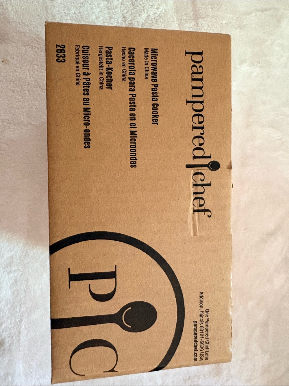 Pampered Chef Microwave Pasta Cooker